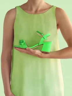 Sandálias Verdes Para Mulher Claudia17