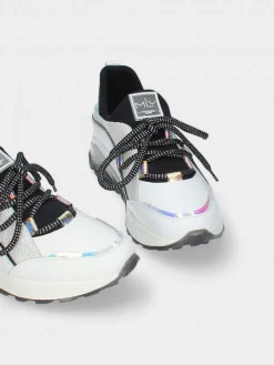 Sapatilha Branca Com Preto Para Senhora Angela 20