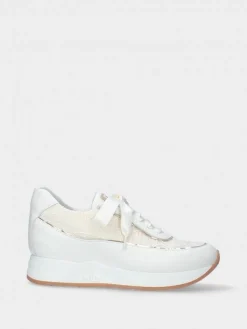 Sapatilha Branco Com Cunha Interior Para Mulher Alice 38