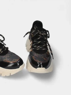 Sapatilha Preta Sola Chunky Stella 12