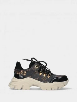 Sapatilha Preta Sola Chunky Stella 12