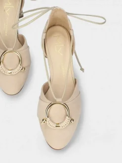 Sapato Bege Salto Alto Mafalda 02