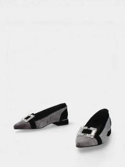 Sapato Cinzento Salto Baixo Lea 67