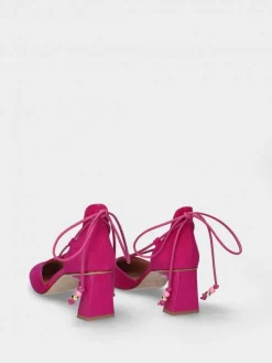 Sapato Salto Alto Rosa Para Mulher Mafalda 01