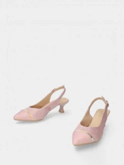 Sapato Salto Medio Nude Lori 33