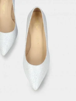 Sapato Stiletto Branco Salto Alto Luisa 01