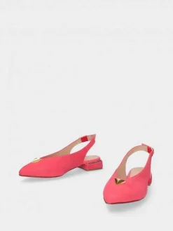 Sapatos Salto Raso Coral Lea 66